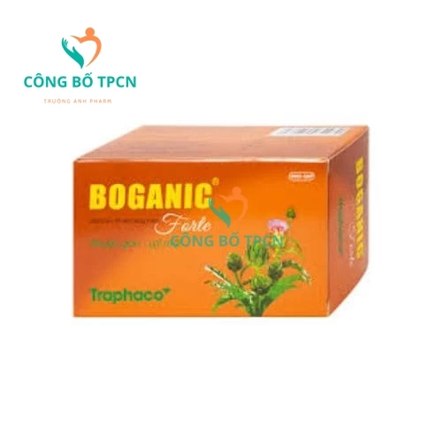 Boganic Forte Traphaco - Thuốc phòng và hỗ trợ điều trị viêm gan hiệu quả